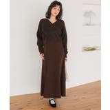 クロスデザインニット付きキャミソールワンピース | titivate | 詳細画像21 