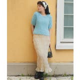 シャーリングIラインスカート | titivate | 詳細画像21 