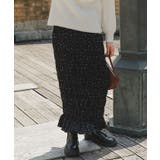 シャーリングIラインスカート | titivate | 詳細画像13 