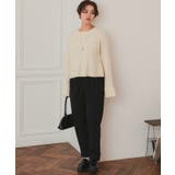 クロップド丈リブニットプルオーバー | titivate | 詳細画像25 