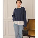 クロップド丈リブニットプルオーバー | titivate | 詳細画像31 