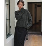 クロップド丈リブニットプルオーバー | titivate | 詳細画像34 