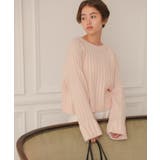 クロップド丈リブニットプルオーバー | titivate | 詳細画像4 