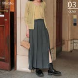 サイドスリットプリーツスカート | titivate | 詳細画像1 