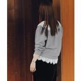 レースドッキングデザインスウェット | titivate | 詳細画像20 