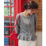 前後2wayフリルヘムニットカーディガン/トップス | titivate | 詳細画像2 