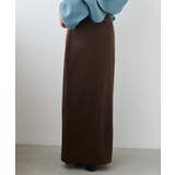 釦デザインIラインニットスカート | titivate | 詳細画像18 