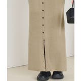 釦デザインIラインニットスカート | titivate | 詳細画像20 