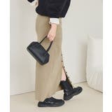 釦デザインIラインニットスカート | titivate | 詳細画像21 