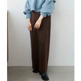 釦デザインIラインニットスカート | titivate | 詳細画像4 