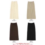 釦デザインIラインニットスカート | titivate | 詳細画像9 