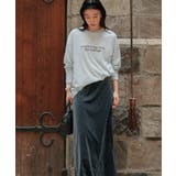 文字プリントシアーロングTシャツ | titivate | 詳細画像21 