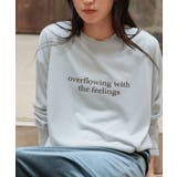 文字プリントシアーロングTシャツ | titivate | 詳細画像23 
