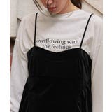 文字プリントシアーロングTシャツ | titivate | 詳細画像25 