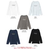 文字プリントシアーロングTシャツ | titivate | 詳細画像20 