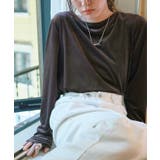 シアーベロアロングTシャツ | titivate | 詳細画像9
