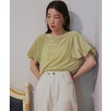 シアーベロアバルーンスリーブトップス | titivate | 詳細画像27 