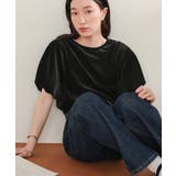 シアーベロアバルーンスリーブトップス | titivate | 詳細画像30 