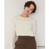 着心地抜群シアーボートネックトップス | titivate | 詳細画像26 