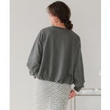 ボリュームスリーブバルーンスウェットトップス | titivate | 詳細画像22 