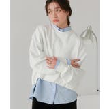 ボリュームスリーブバルーンスウェットトップス | titivate | 詳細画像24 