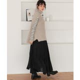 ハイネックルーズニットベスト | titivate | 詳細画像29 