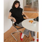 ハイネックルーズニットベスト | titivate | 詳細画像15 