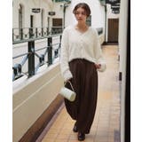 リボンヤーンニットカーディガン | titivate | 詳細画像21 