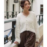 リボンヤーンニットカーディガン | titivate | 詳細画像2 
