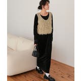 ループデザインニットベスト | titivate | 詳細画像13 