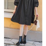 ギャザーボリュームシルエットデニムワンピース | titivate | 詳細画像11 