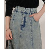 ハイウエストボリュームフレアデニムスカート | titivate | 詳細画像19 