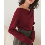 オフショルダーリブニットトップス | titivate | 詳細画像28 