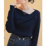 オフショルダーリブニットトップス | titivate | 詳細画像2 