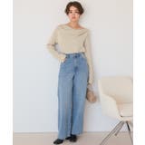 オフショルダーリブニットトップス | titivate | 詳細画像6 