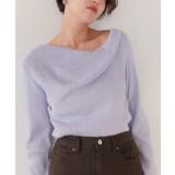 オフショルダーリブニットトップス | titivate | 詳細画像14 