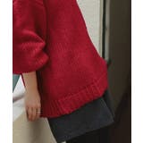 ハンドライクオーバーサイズローゲージニット | titivate | 詳細画像20 