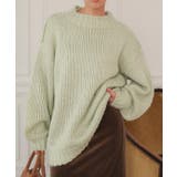 ハンドライクオーバーサイズローゲージニット | titivate | 詳細画像4 