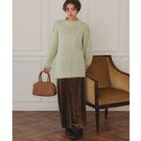 ハンドライクオーバーサイズローゲージニット | titivate | 詳細画像5 