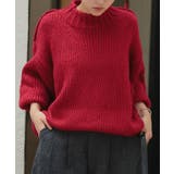 ハンドライクオーバーサイズローゲージニット | titivate | 詳細画像6 