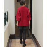 ハンドライクオーバーサイズローゲージニット | titivate | 詳細画像7 