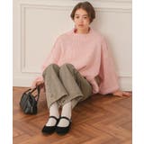 ハンドライクオーバーサイズローゲージニット | titivate | 詳細画像9 