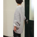 ハンドライクボートネックケーブルニット | titivate | 詳細画像26 