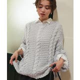 ハンドライクボートネックケーブルニット | titivate | 詳細画像7 