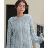 ハンドライクボートネックケーブルニット | titivate | 詳細画像16 