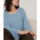 リボンヤーンクロップド丈ニット | titivate | 詳細画像28 