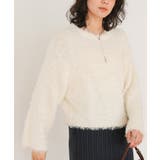 リボンヤーンクロップド丈ニット | titivate | 詳細画像7 