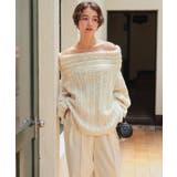 オフショルダールーズニット | titivate | 詳細画像20 