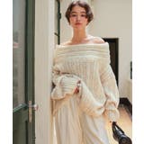 オフショルダールーズニット | titivate | 詳細画像3 