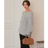 オフショルダールーズニット | titivate | 詳細画像13 